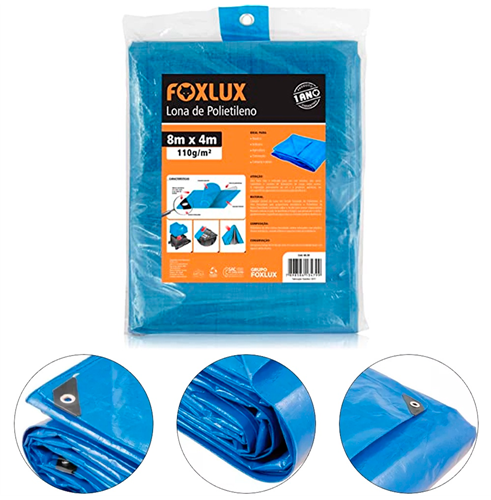 Lona De Polietileno Azul 3x3m 150mc 16779 60.13