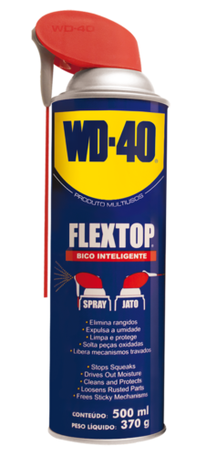 Wd40 Flextop  Aerosol 500ml/370G-WD-40, Onu 1950 - Aerosois, 2.1 Na** 12067 340847