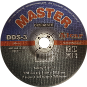 Disco Desbaste 178.0x6.4x22.2 Dds3 Master 7" 905 DD006 